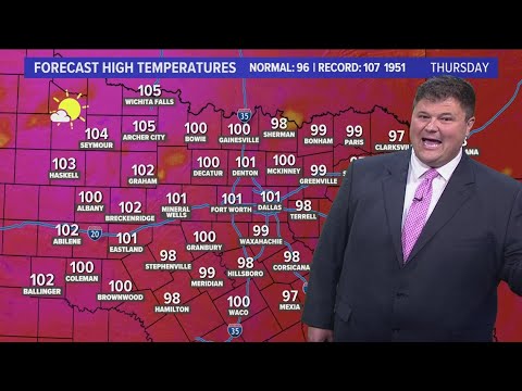 DFW Weather: Triple-digit streak continues in North Texas, but it's ...
