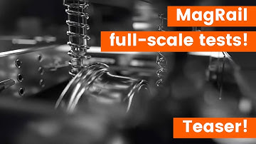 TEASER! The longest magnetic levitation rail test track in Europe. MagRail in Nowa Sarzyna