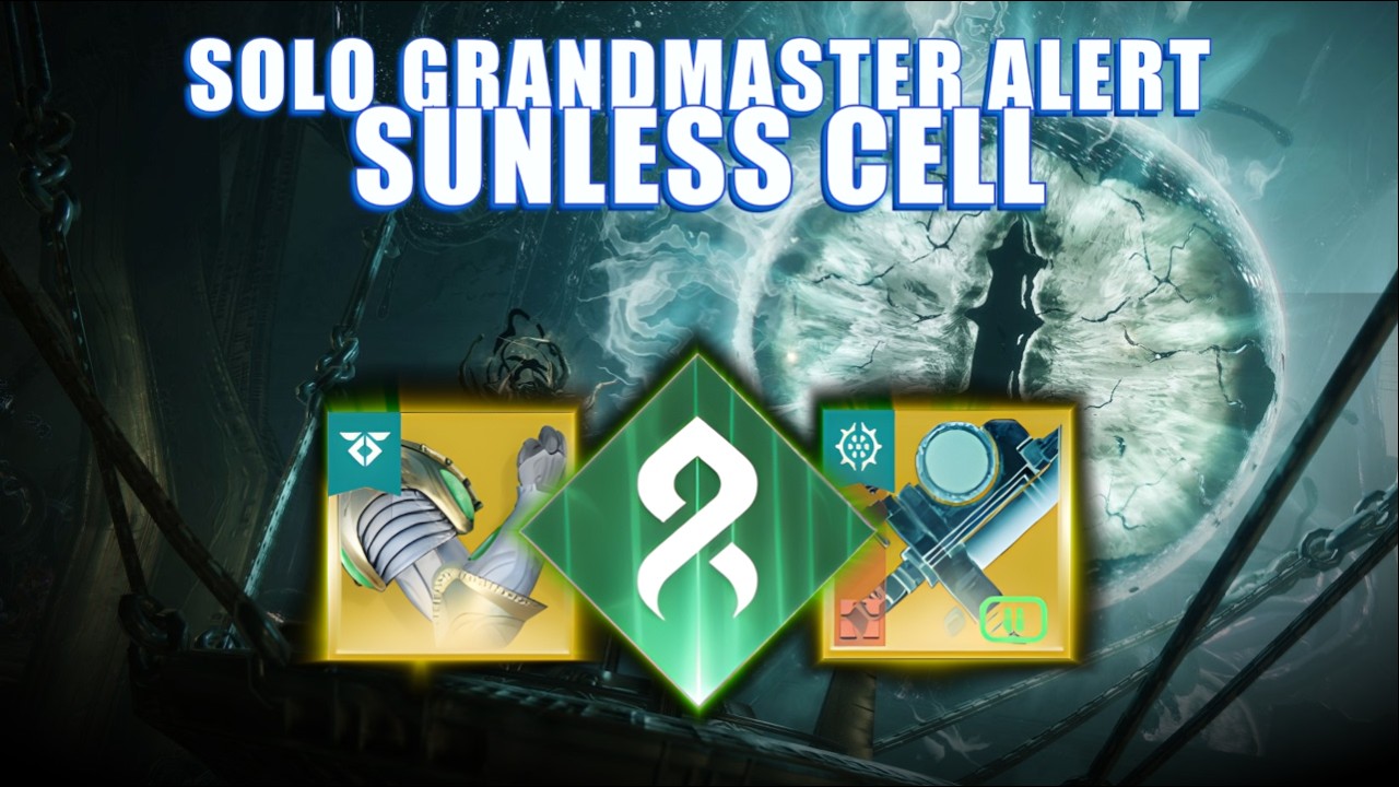Solo Flawless Grandmaster Alert — Sunless Cell | Flechette Storm Titan