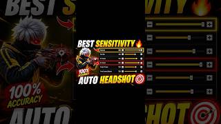 🔥 Best Free Fire Sensitivity Settings for Auto Headshot!😱
