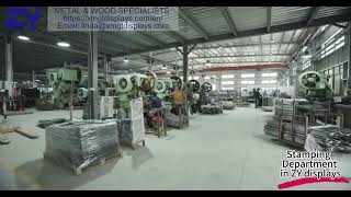 Stamping Department Tour | Retail Display & Store Fixture Manufacturer（Factory Process Series #2）
