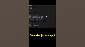 Tkinter Project Rock Paper Scissor | Complete Source Code | CodeStarPrit