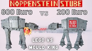 Mould King gegen Lego | Der 800 Euro Lego UCS AT-AT gegen den 200 Euro Mould King AT-AT im Vergleich