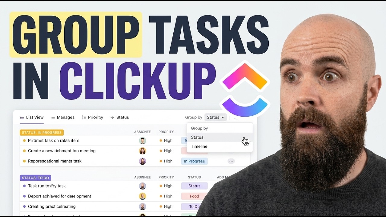 How To Group Tasks In ClickUp (Quick Guide) - YouTube