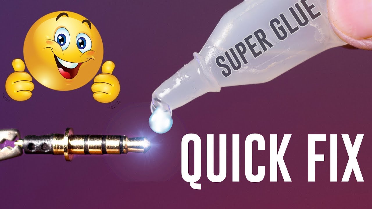 🔥🔥🔥HOW TO FIX HEADPHONE USING GLUE 🔥🔥🔥 YouTube