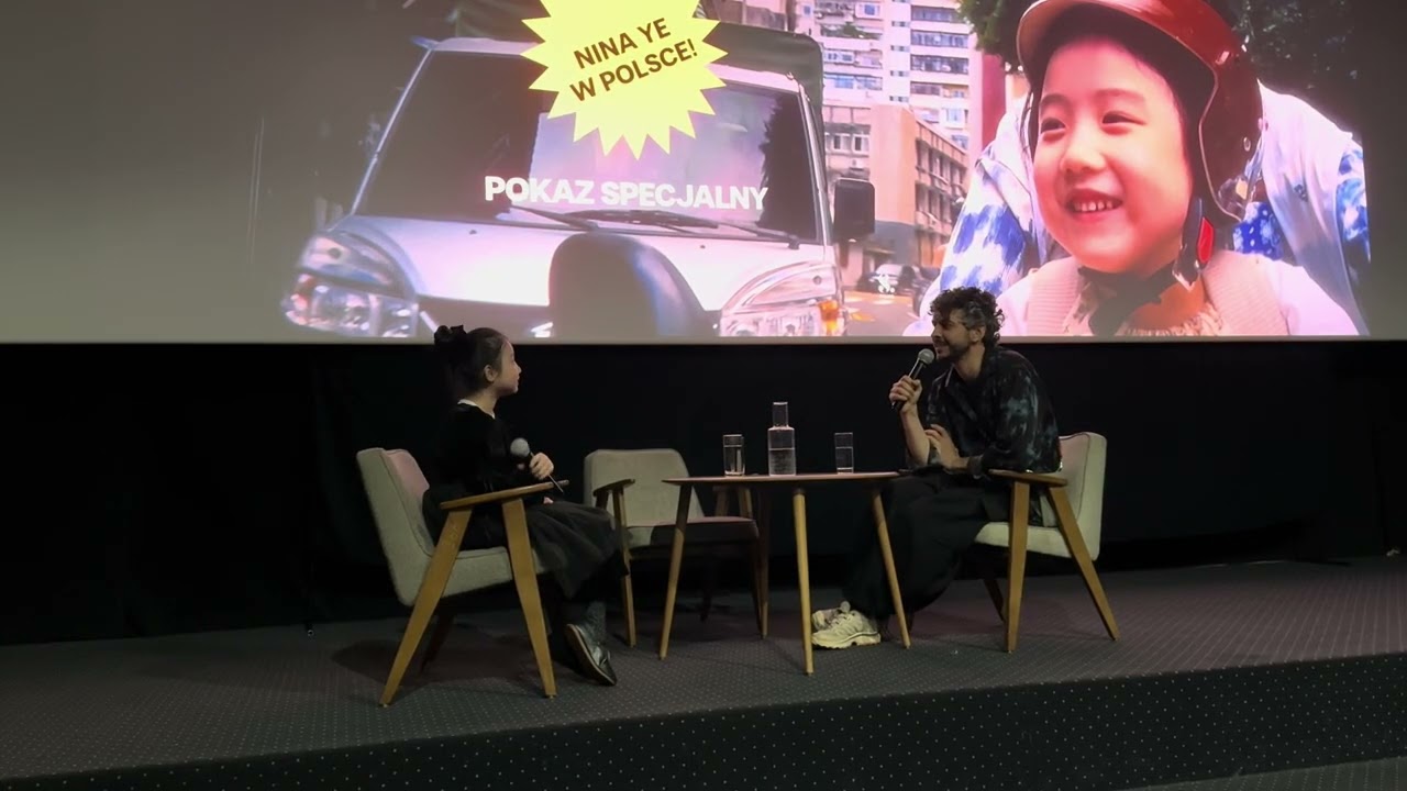Left-Handed girl movie screening Q&A Nina Ye in Warsaw, Poland《左撇子女孩》波蘭華沙完整QA