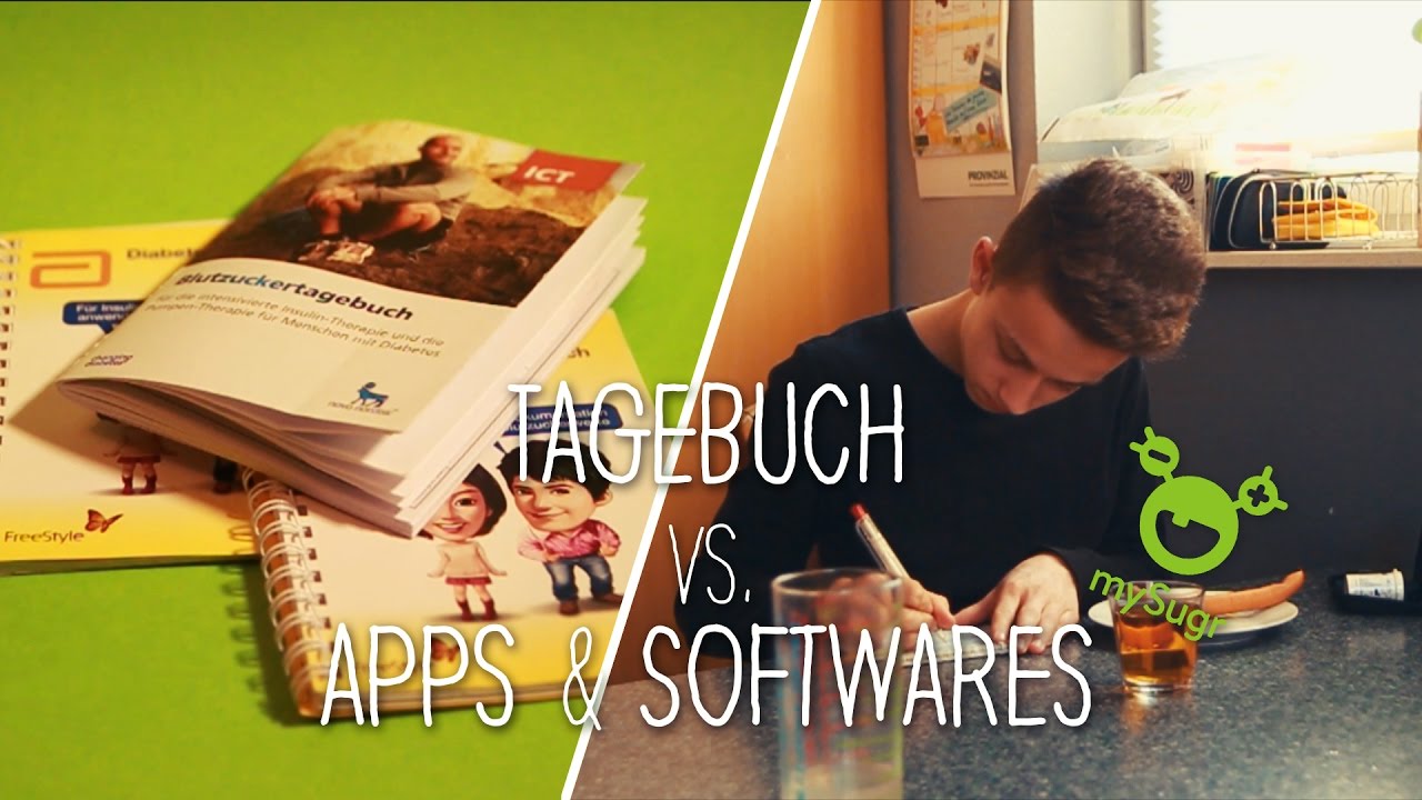 Sterben HANDSCHRIFTLICHE Tagebücher aus ?! + MySugr App-Vorstellung