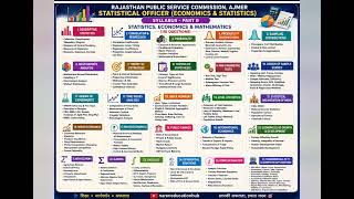 Statistical officer syllabus 2026#shortvideo#shorts #short #viral #viralshorts #education#rpsc#reels