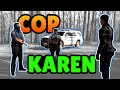 Angry Cop Argues With Diver Over Cleaning River