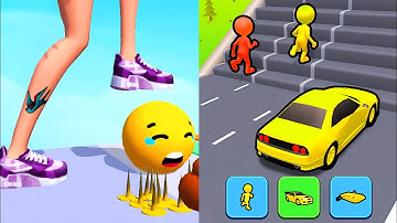 Tippy Toe 3D ASMR vs SHAPE-SHIFTING - new update Android,ios Gameplay