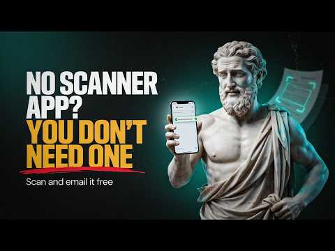 How to Scan a Document and Email It on Android (No App Needed)