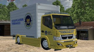Share livery truk Canter Box MBG ( MAKAN BERGIZI GRATIS)