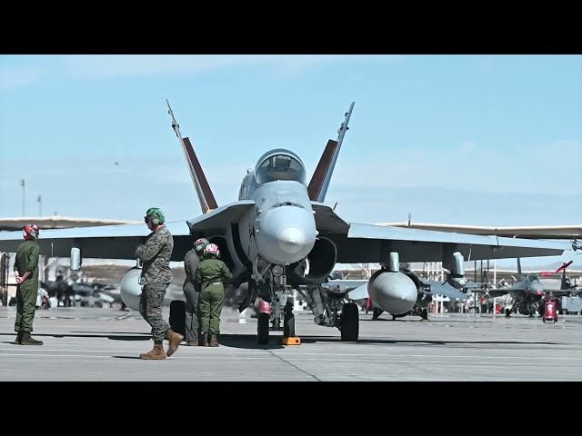 Red Flag 24-2 Ramp Operations • Nellis AFB class=