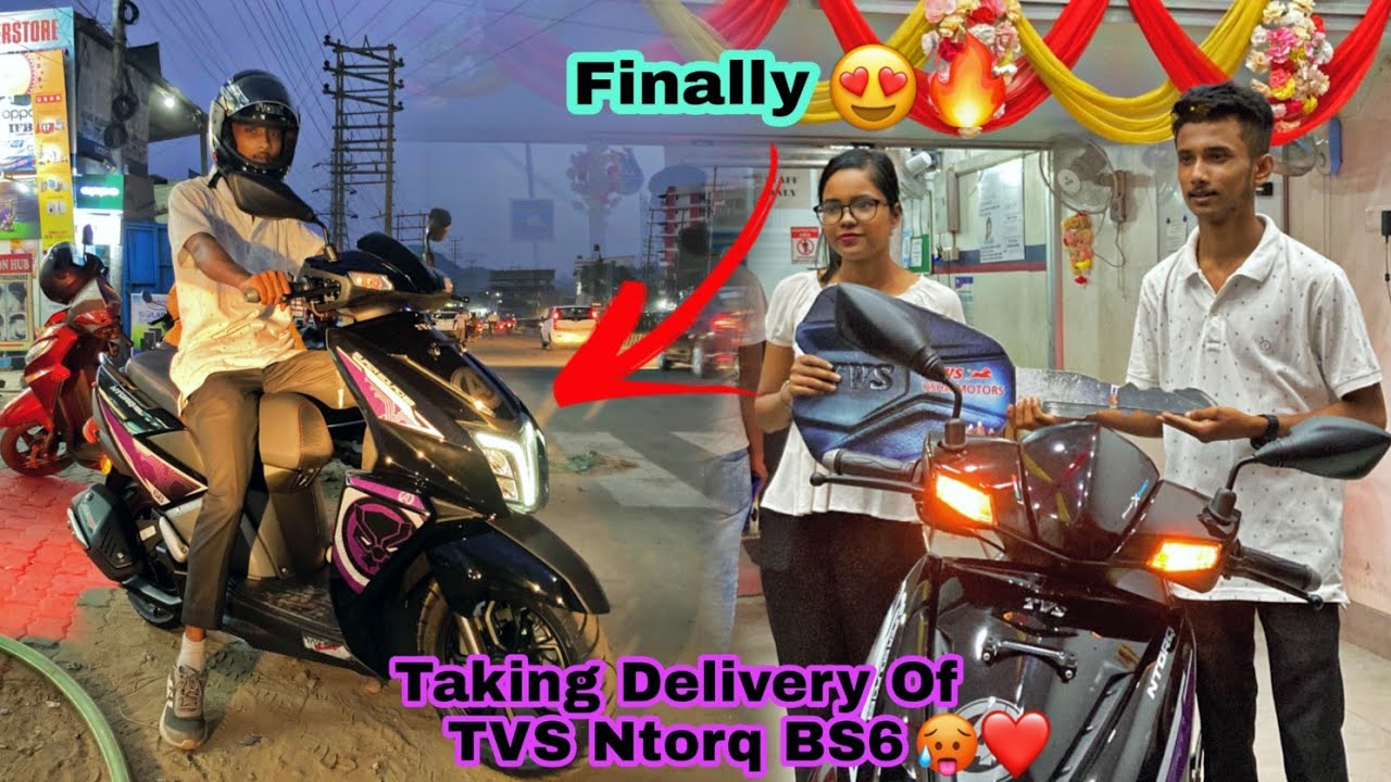 Taking Delivery Of Ntorq 125 Super Squad Edition 🥺❤ || TVS Ntorq BS6 2022 😍🔥 || Ntorq XT Features 😍