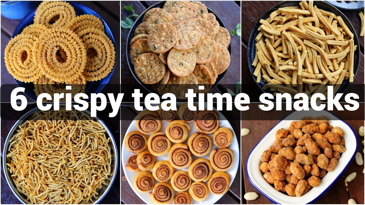 6 crispy tea time snacks        healthy jar snacks recipes