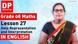 Lesson 27. Data Representation and Interpretation | Maths Session for Grade 08 Wealth