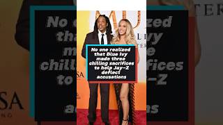 No one realizes that Blue Ivy made three chilling sacrifices to help Jay-Z deflect accusations.