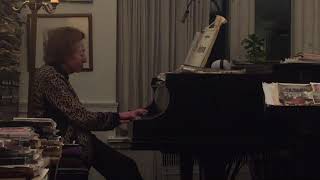 94-year-old Blanche Abram plays Bach/Busoni (Dec. 2019, Baldwin NY)