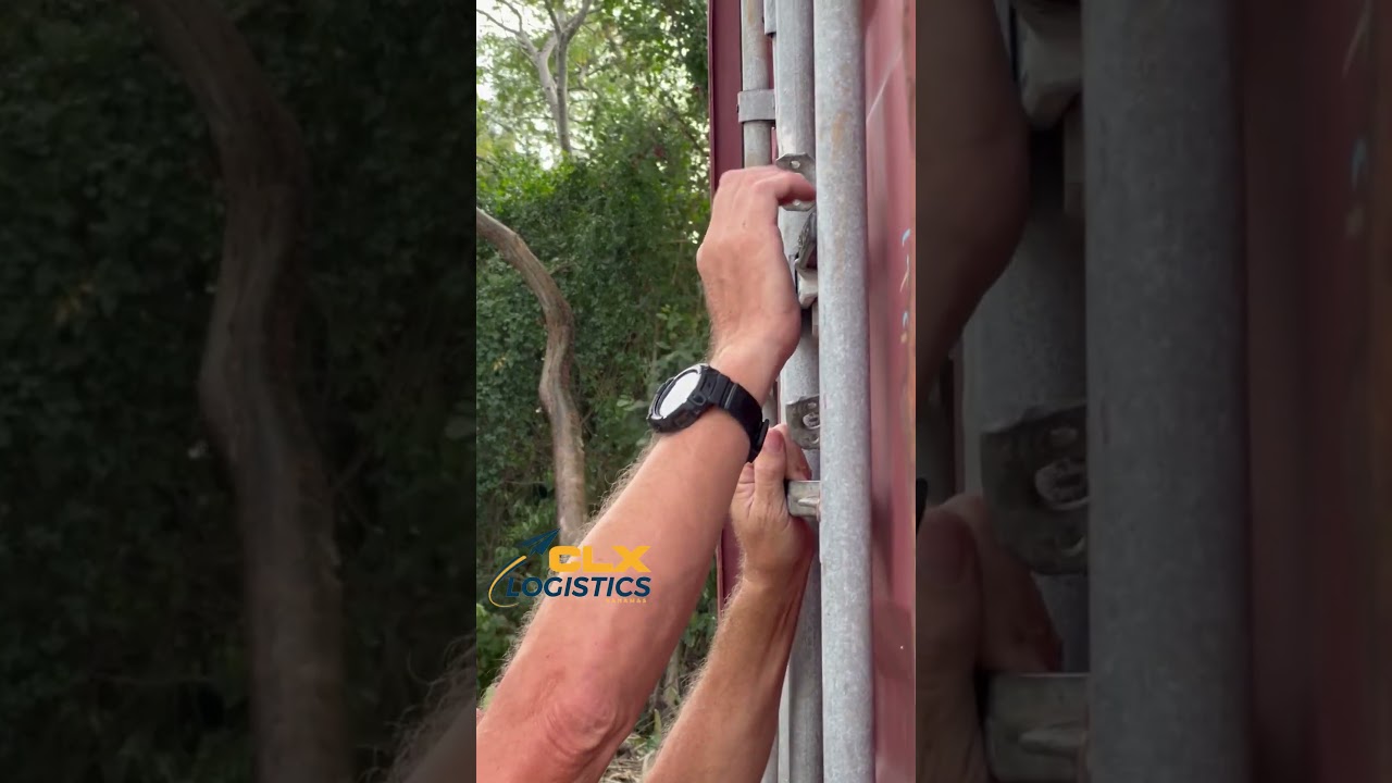 Opening Day! Container Arrival at CLX Logistics Bahamas 📦