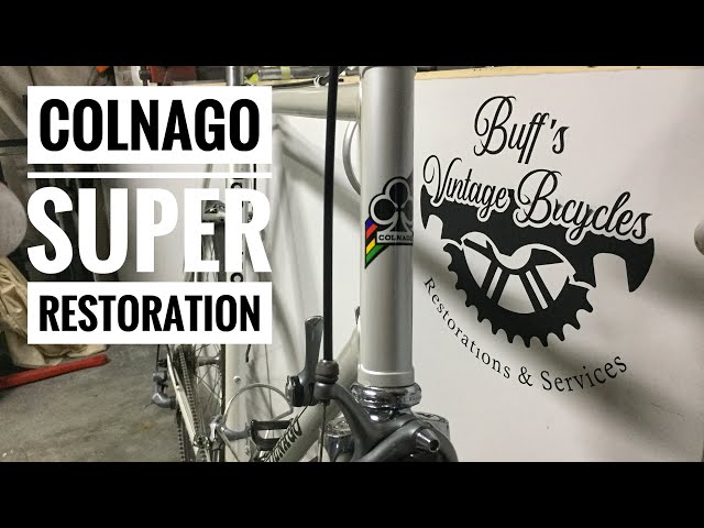 Restorating the “Caveman's” Colnago Super - YouTube