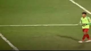 Aksi Stiker Timnas U 22 Dimas Drajad Jadi Kiper Tepis Penalti Saat Melawan Brunai Darussalam