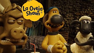 La Oveja Shaun 🐑 El ataque furtivo del toro 🐑 Dibujos animados para niños