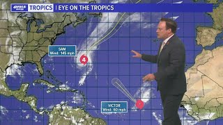 Friday 10 PM Tropical update: History of October hurricanes