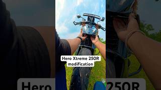 Hero Xtreme 250R modification series #heroxtreme250r #siliguri