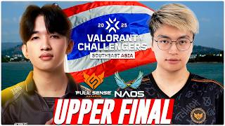 PTC REVENGE?! FULL SENSE vs NAOS - HIGHLIGHTS - VCT Challengers SEA 2025