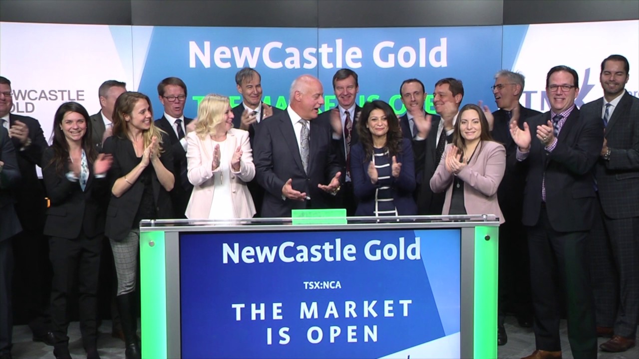 Newcastle Gold Celebrates Listing on Toronto Stock Exchange, March 10