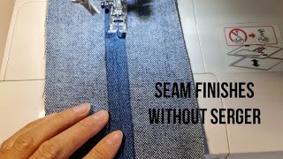 🌟9 Seam Finishes  Without a Serger or Overlocker |Sewing Tips and Tricks for Jeans and Other Fabrics