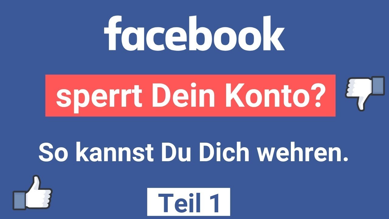 Auf Facebook gesperrt? Wie Du Dich wehren kannst. Interview mit Anwalt Dr.Christian Stahl 1/3