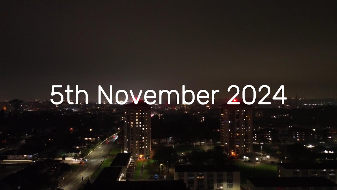 Paisley Fireworks NightScan from South Paisley