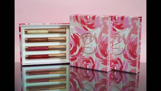 Download lagu Rose Collection: Hyaluronic Plumping Lip Gloss 4PC Set
