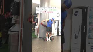 🤷🏾♂️NO ACCESS TO HACK SQUAT MACHINE or the SMITH MACHINE is busy ? Add this variation to your