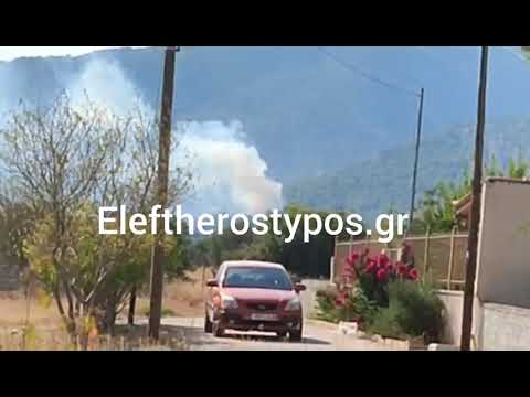 Φωτιά στην Πάρνηθα