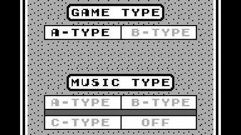 Tetris (GB / Game Boy) - B Type