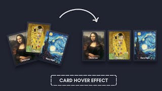Card Hover Effect | HTML CSS