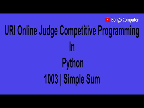 Learn How To Solve URI Online Judge  Python Problem #1003 Simple Sum