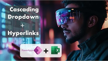 Power Apps Cascading Dropdown Hyperlink from Excel