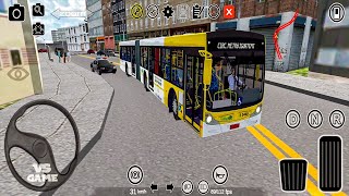 New Bus Marcopolo Torino 2014 City Drive  Proton Bus Simulator Urbano  Premium Android Gameplay 