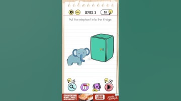 Brain Test Tricky Puzzles Level 3 | Brain Test Put the elephant into the fridge