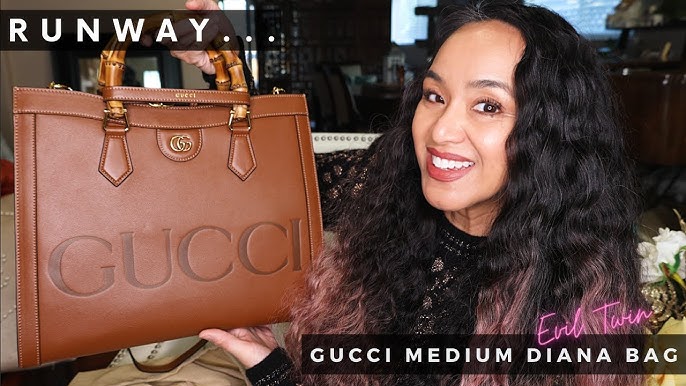 GUCCI Mini Diana Tote BAG 1 YEAR REVIEW, Pros & Cons, Wear & Tear, How I  Style it