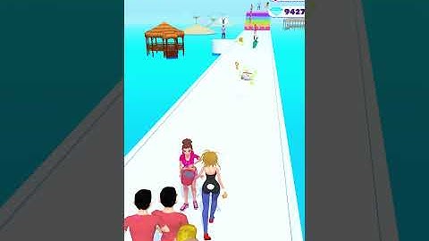 Makeover Run All Levels Android,iOS Gameplay Level 1100 #shorts