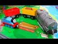 Trains video with Thomas the Train - Toy Train set Review - train set