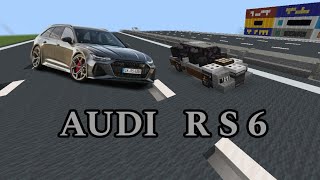 TUTORIAL MINECRAFT - Como fazer um Audi RS6 no Minecraft screenshot 3
