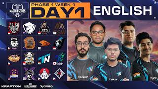 [english] Pms 2026 Phase 1 | Week 1 | Day 1 #pubgpc #pms