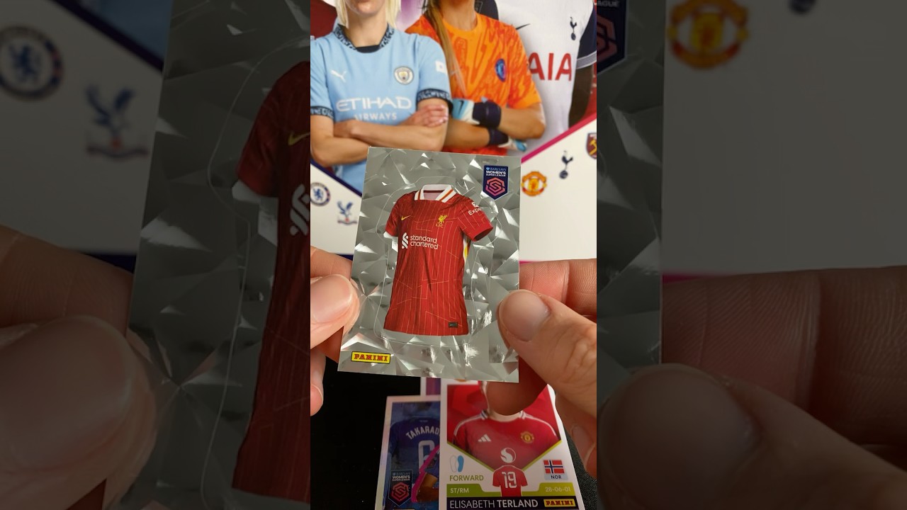 Panini WSL 2025 Sticker Pack Opening #3 