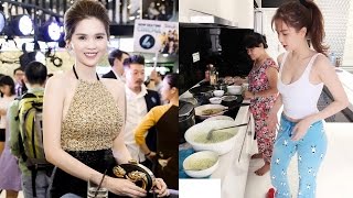 Ngọc Trinh đi sự kiện thì nóng bỏng không ai bằng nhưng cứ về quê lại khiến bà con choáng