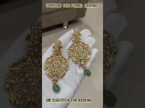 Stand Out & Make a Statement#handmadeart#Goldplated#fashionforher#madeinindia #imitationjewellery